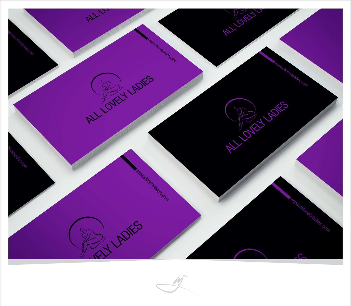 Logo Design by Mimi &amp; Max for All Lovely Ladies | Design #9921584