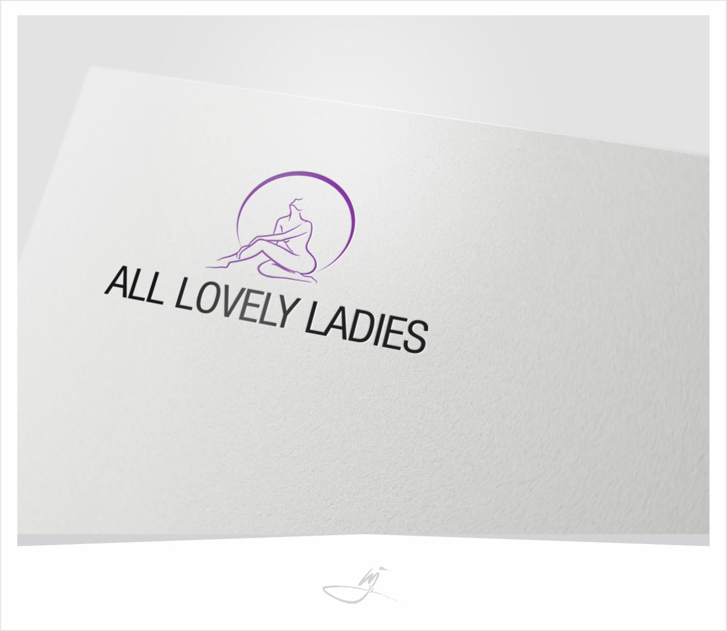 Logo Design by Mimi &amp; Max for All Lovely Ladies | Design #9921593