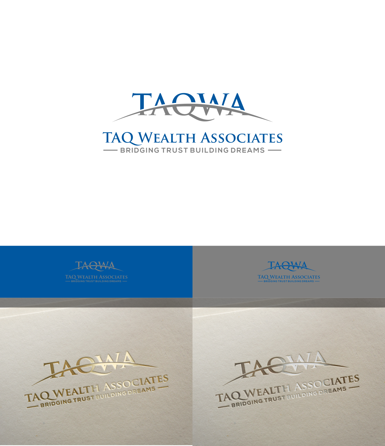 Logo Design by jenggot_merah_ for TAQ Wealth Associates | Design #9795950