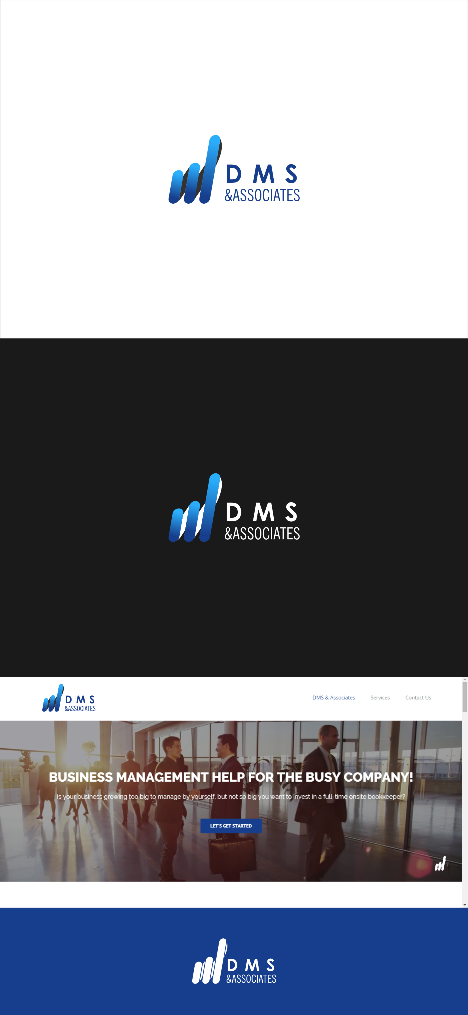 Logo Design by Oxomiya for DMS and Associates | Design #9875185