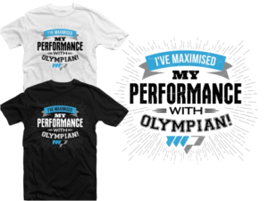 Motivational T-shirt design for a swim camp with Olympian | T-Shirt-Design von 2ndfloorharry