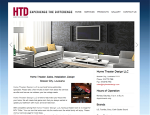 Logo Design by H2Design for Home Theater Design, LLC | Design: #2151616