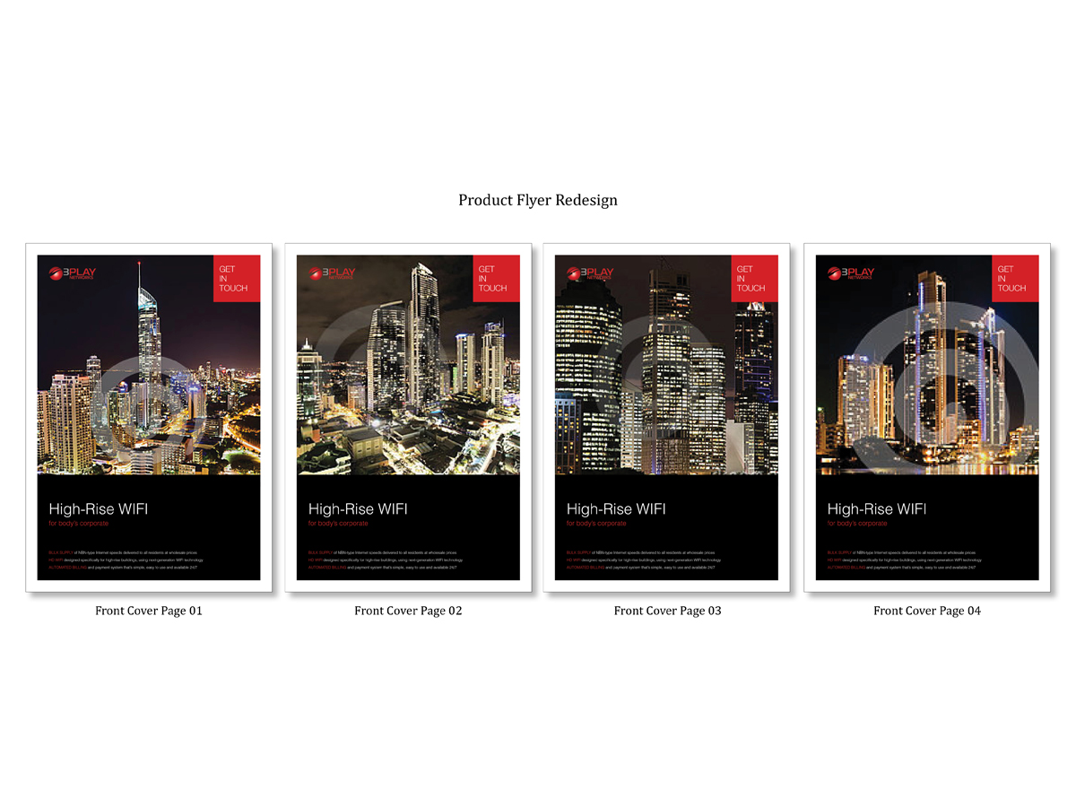 Flyer Design by SP Designwork for 3Play Networks Pty Ltd | Design #2194625