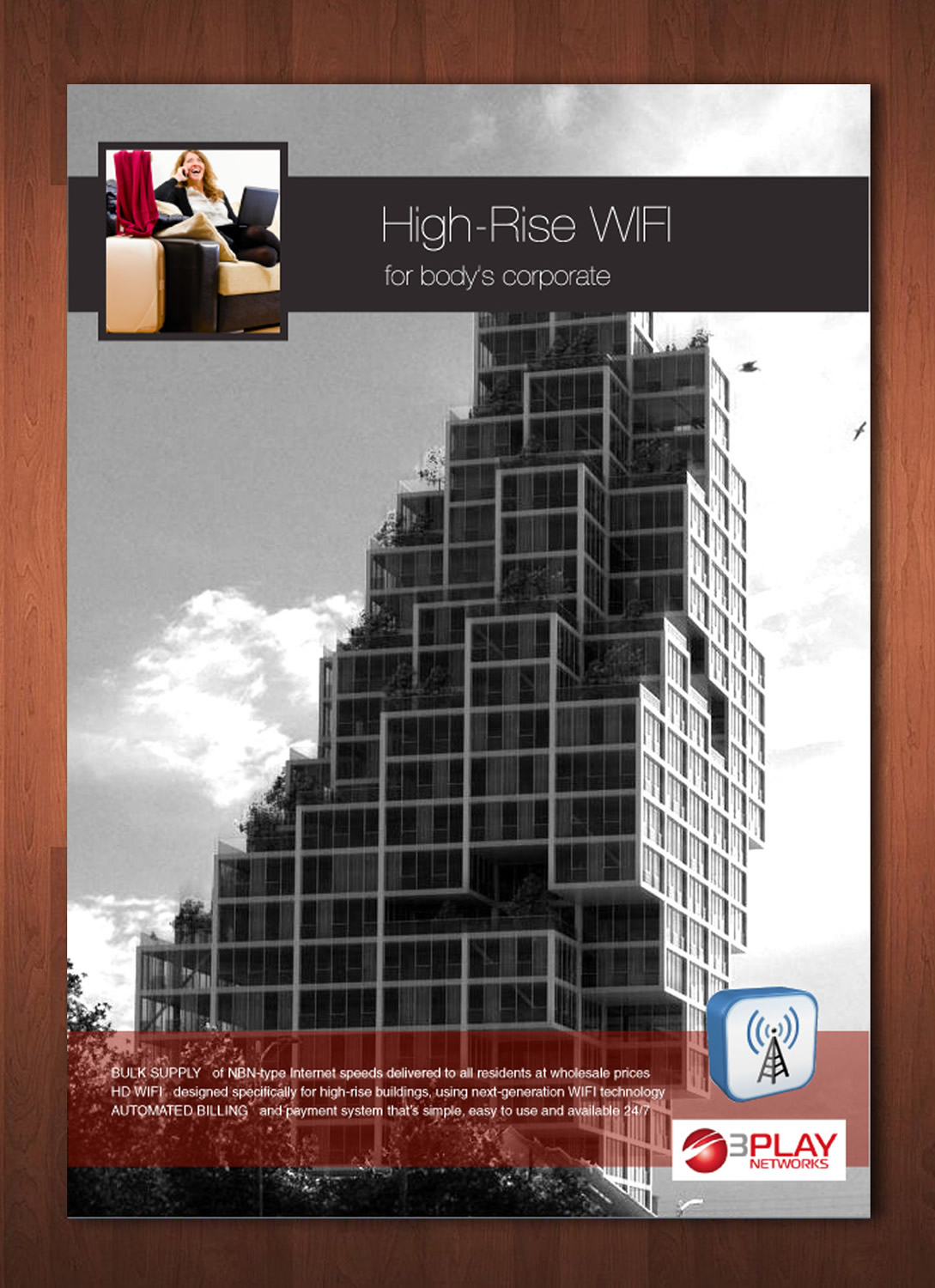 Flyer-Design von Sbss für 3Play Networks Pty Ltd | Design #2129789