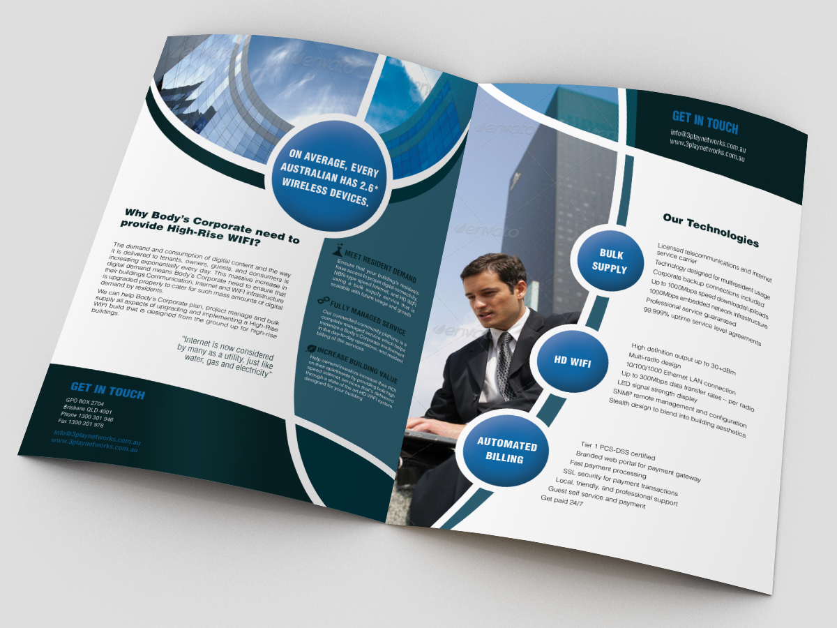 Flyer-Design von Bogi für 3Play Networks Pty Ltd | Design #2167154