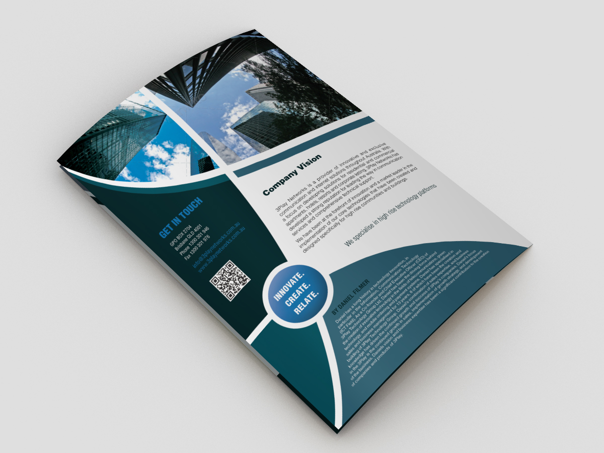 Flyer Design by Bogi for 3Play Networks Pty Ltd | Design #2167159
