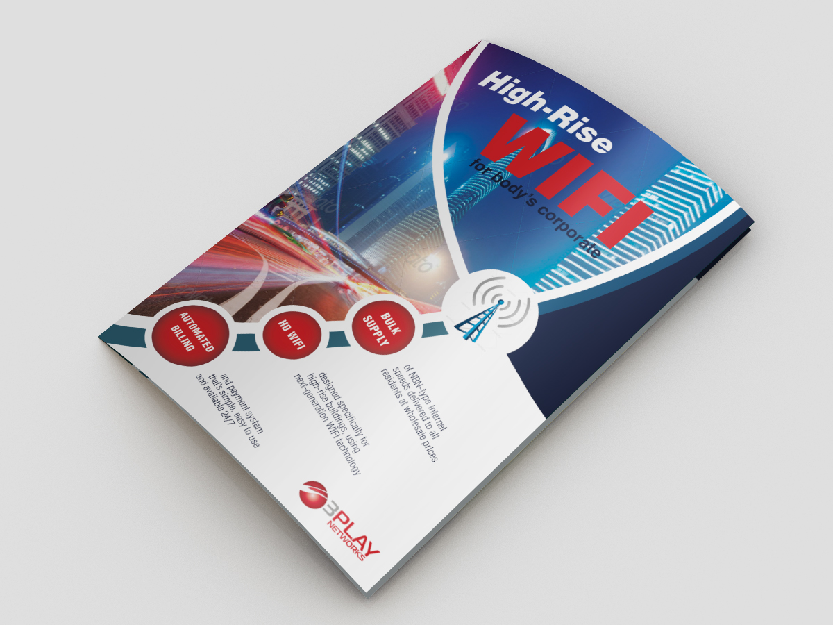 Flyer-Design von Bogi für 3Play Networks Pty Ltd | Design #2169242