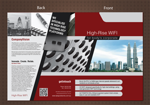 Flyer Design by meet007 for 3Play Networks Pty Ltd | Design: #2152196
