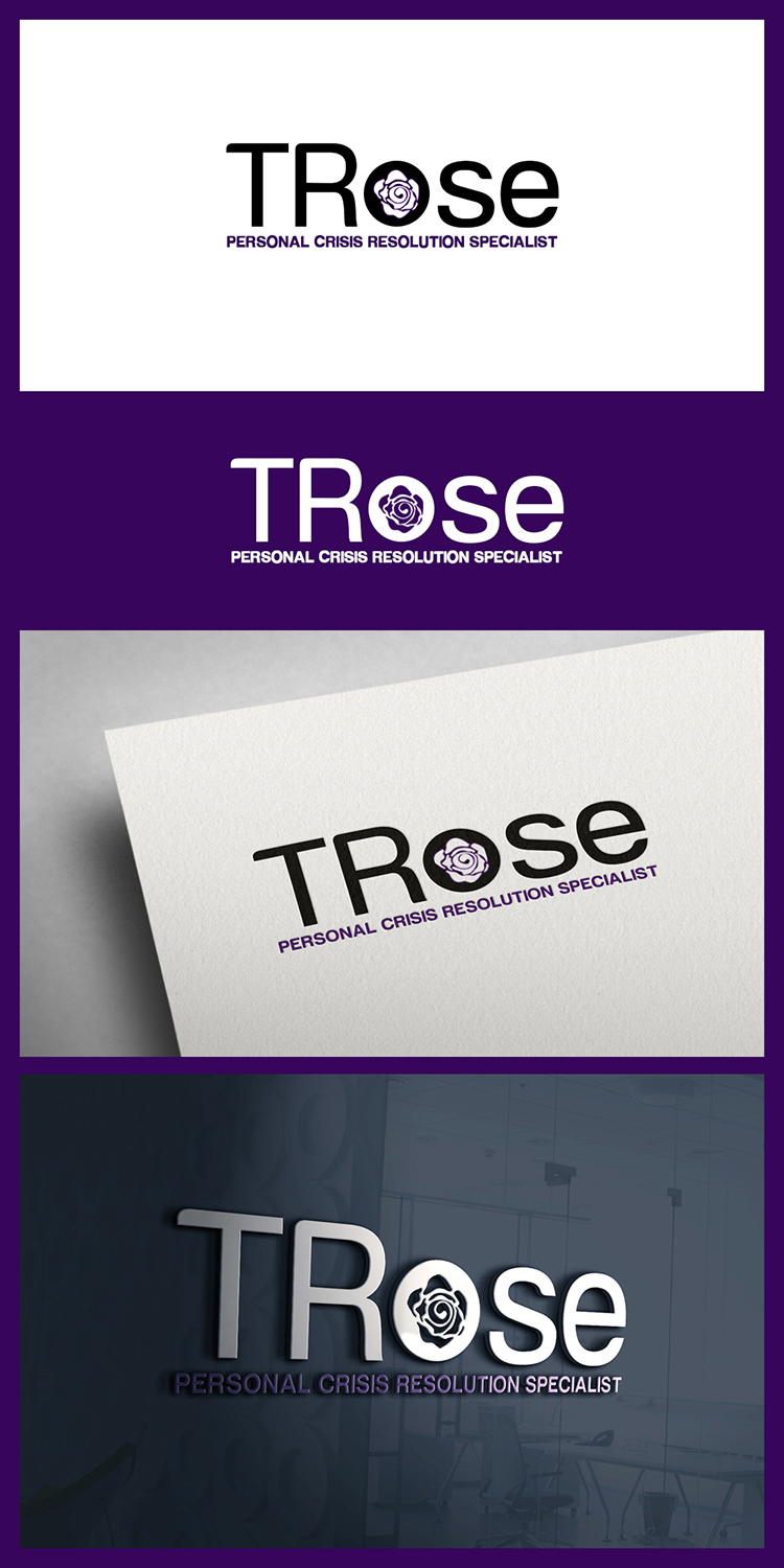 Diseño de Logo por rivemediadesign para ATRose: Personal Crisis Resolution Specialist   | Diseño #10282199