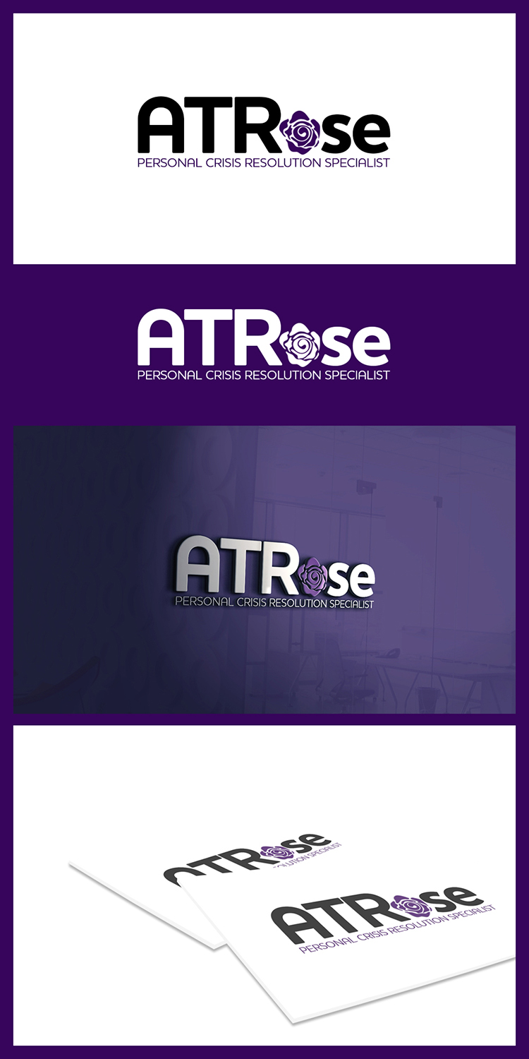 Diseño de Logo por rivemediadesign para ATRose: Personal Crisis Resolution Specialist   | Diseño #9984911