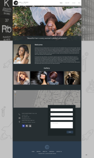 Web Design by pb for Stylist Will Ross | Design: #9804591