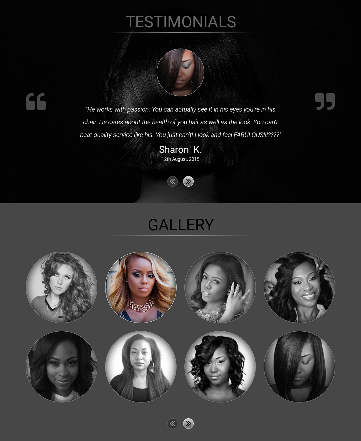 Web Design by Prism IT Systems for Stylist Will Ross | Design #9890567