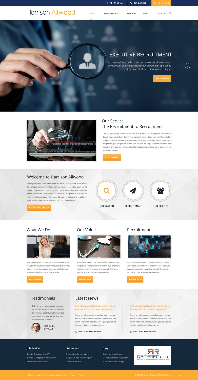 Web Design by pb for this project | Design #9804469