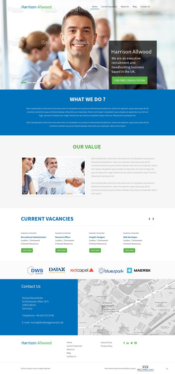 Web Design by pb for this project | Design #9814669