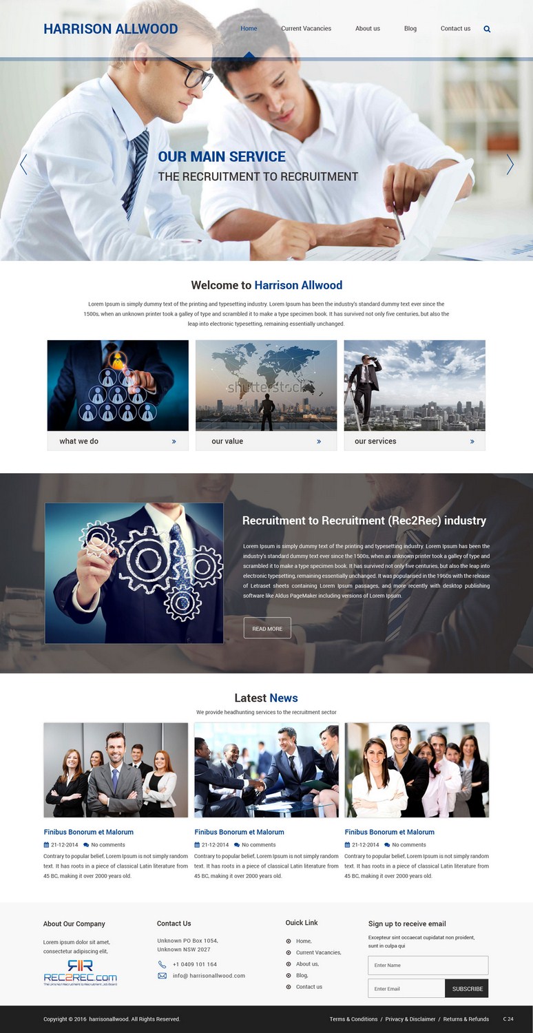 Web Design by pb for this project | Design #9814674