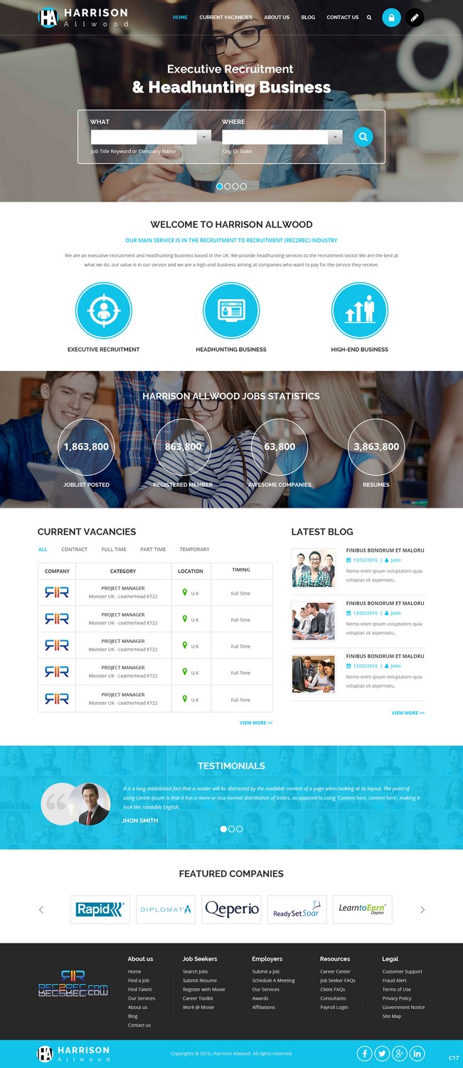 Web Design by pb for this project | Design #9814687