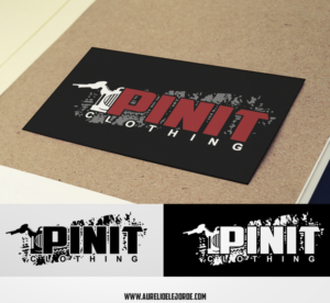 Logo Design by Aurelio III for PINIT clothing  | Design: #9925714