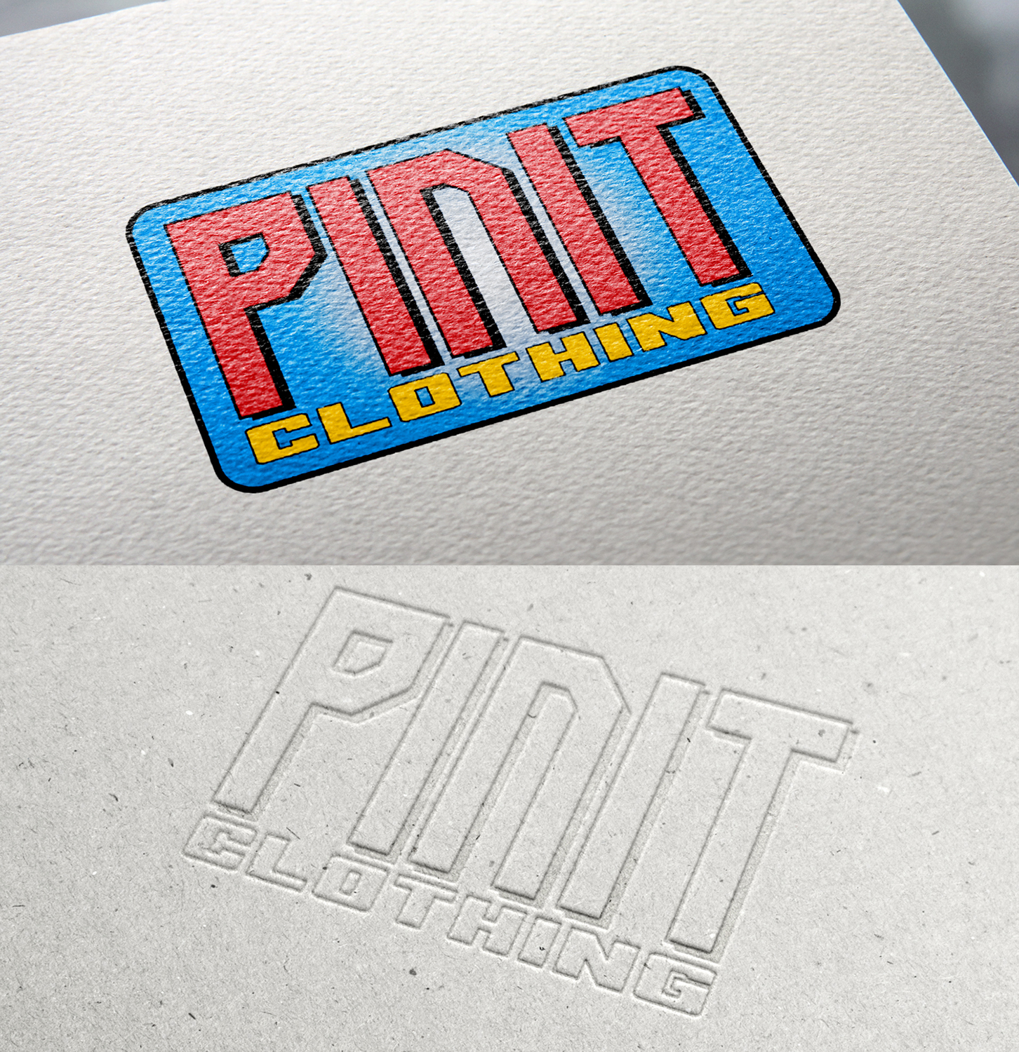 Logo Design by Darklanser for PINIT clothing  | Design #9851461