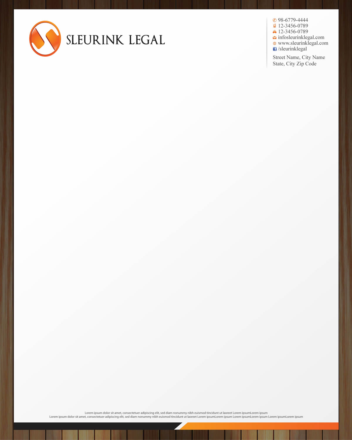 Letterhead Design by Sbss for this project | Design #2118985