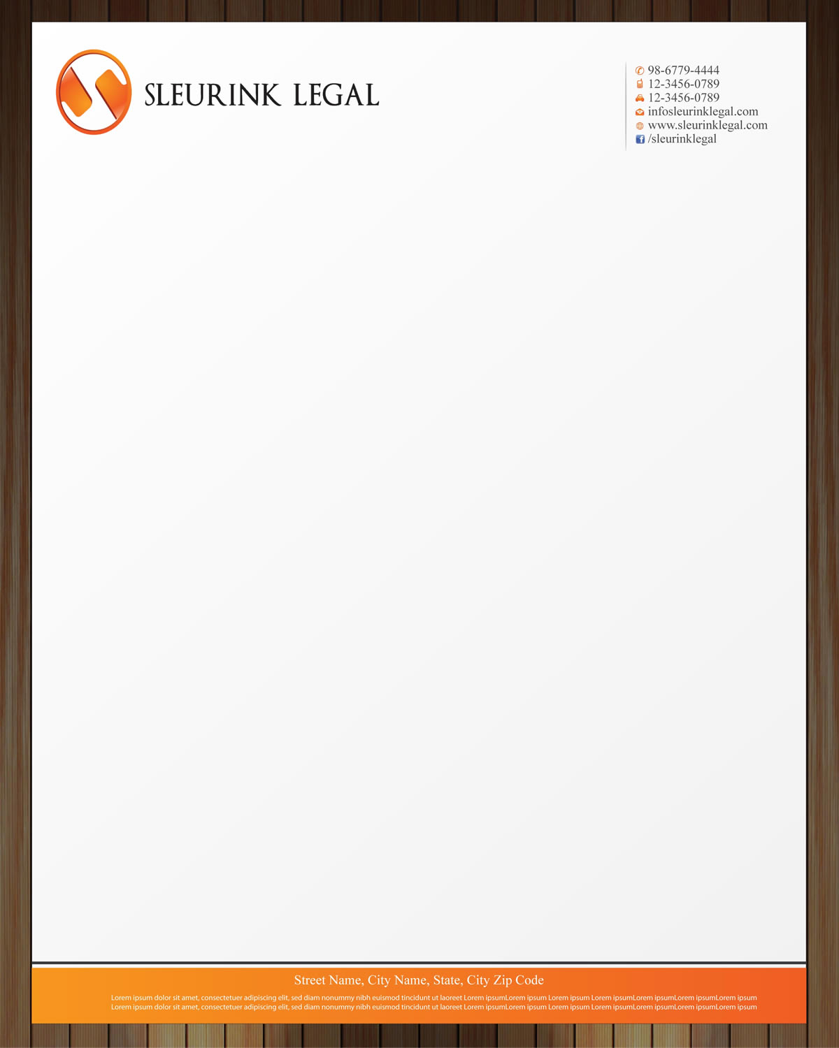Letterhead Design by Sbss for this project | Design #2119009