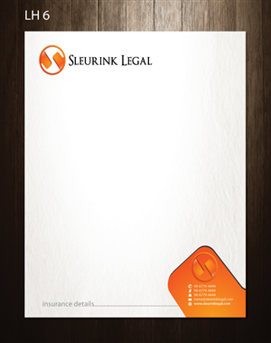 Letterhead Design by meet007 for this project | Design: #2118265