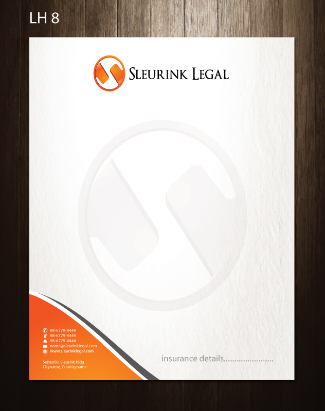 Letterhead Design by meet007 for this project | Design #2118287