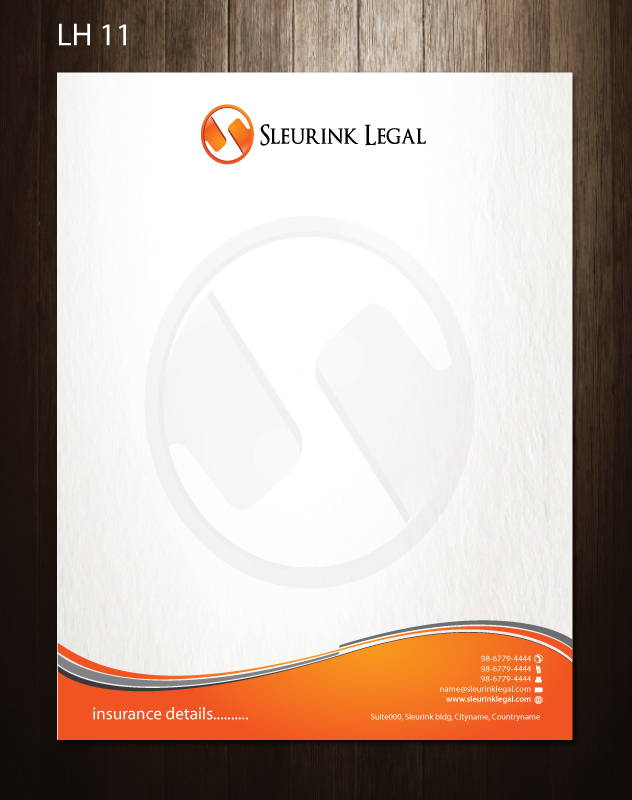 Letterhead Design by meet007 for this project | Design #2118341