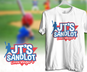 Jt's Sandlot, Little Winger's | Logo Design by TRHZ