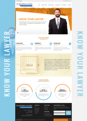 Modern Small Law Firm Website To Look Cutting Edge | Web-Design von RupalTechno