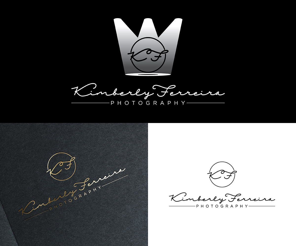 Logo Design by Admira Graphics for Kimberly Ferreira Photography, LLC. | Design #9826573