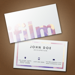 Business Card Design by Yuuki Ouji