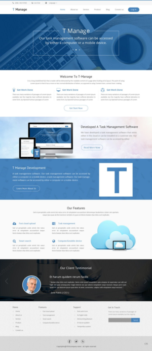 Web Design by pb for this project | Design: #9834543