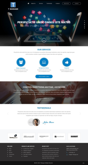 Web Design by pb for this project | Design: #9846908