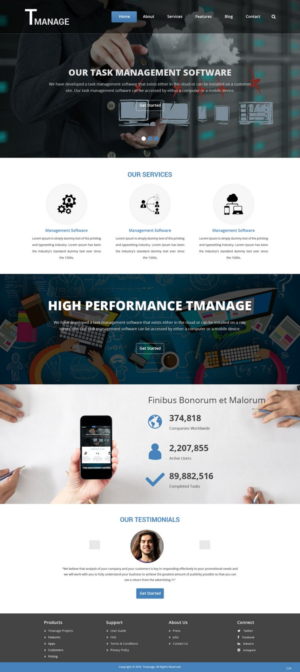 Web Design by pb for this project | Design: #9846909