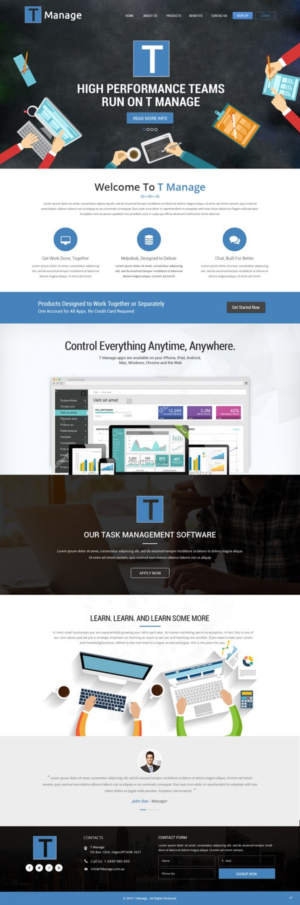 Web Design by pb for this project | Design: #9846920
