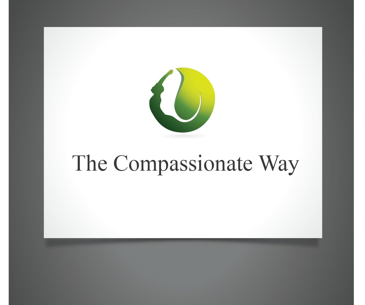 Logo Design by Blind for The Compassionate Way  | Design #2127578