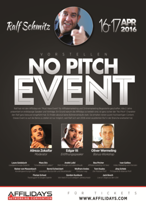 Flyer Design by Brian Ellis for Ralf Schmitz | Design: #9803797