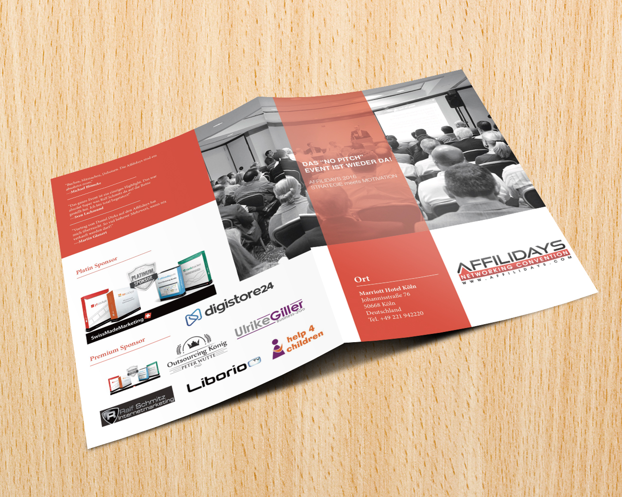 Flyer Design by Einder for Ralf Schmitz | Design #9812731