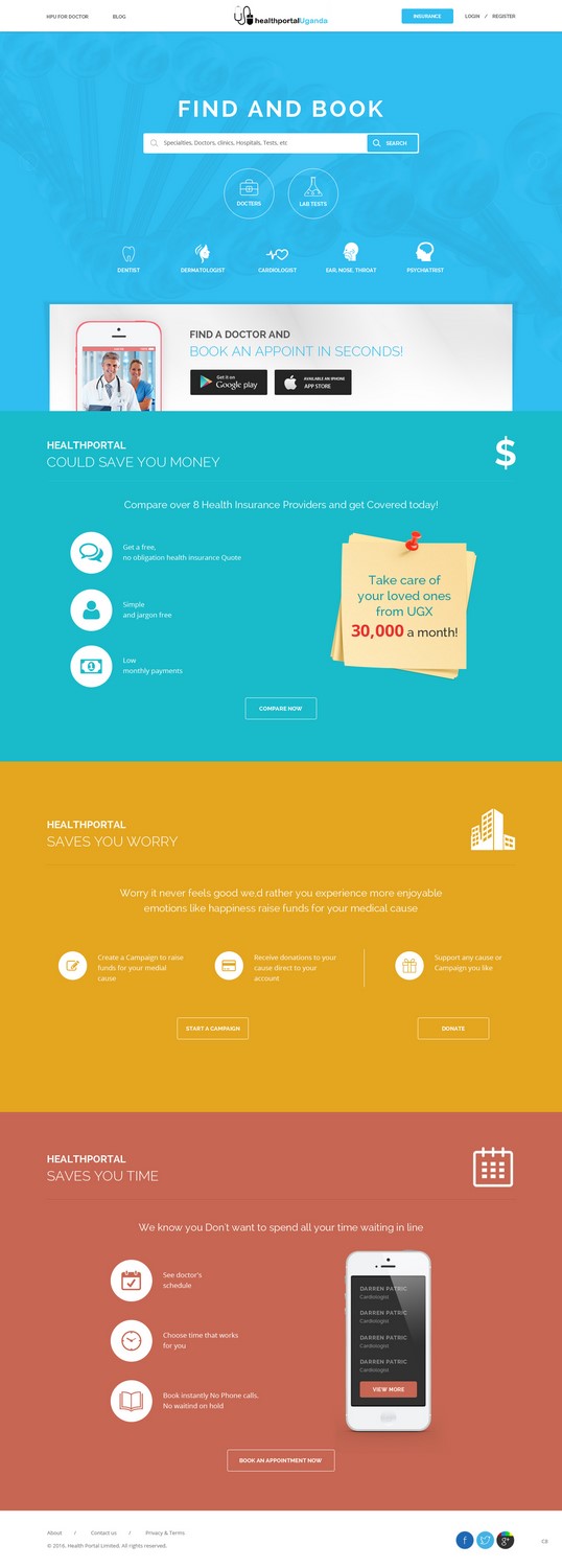 Web Design by pb for Health Portal Limited | Design #9847915
