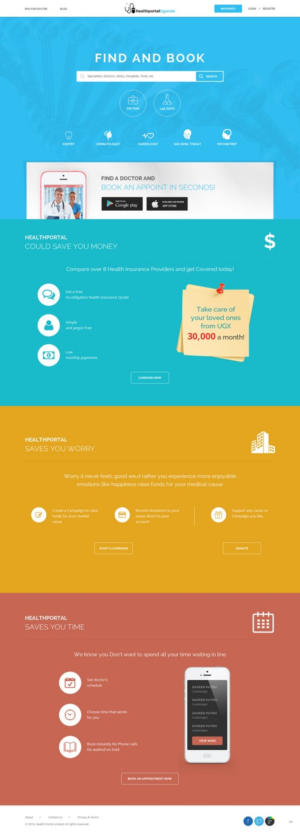 Web Design par pb pour Health Portal Limited | Design : #9847915