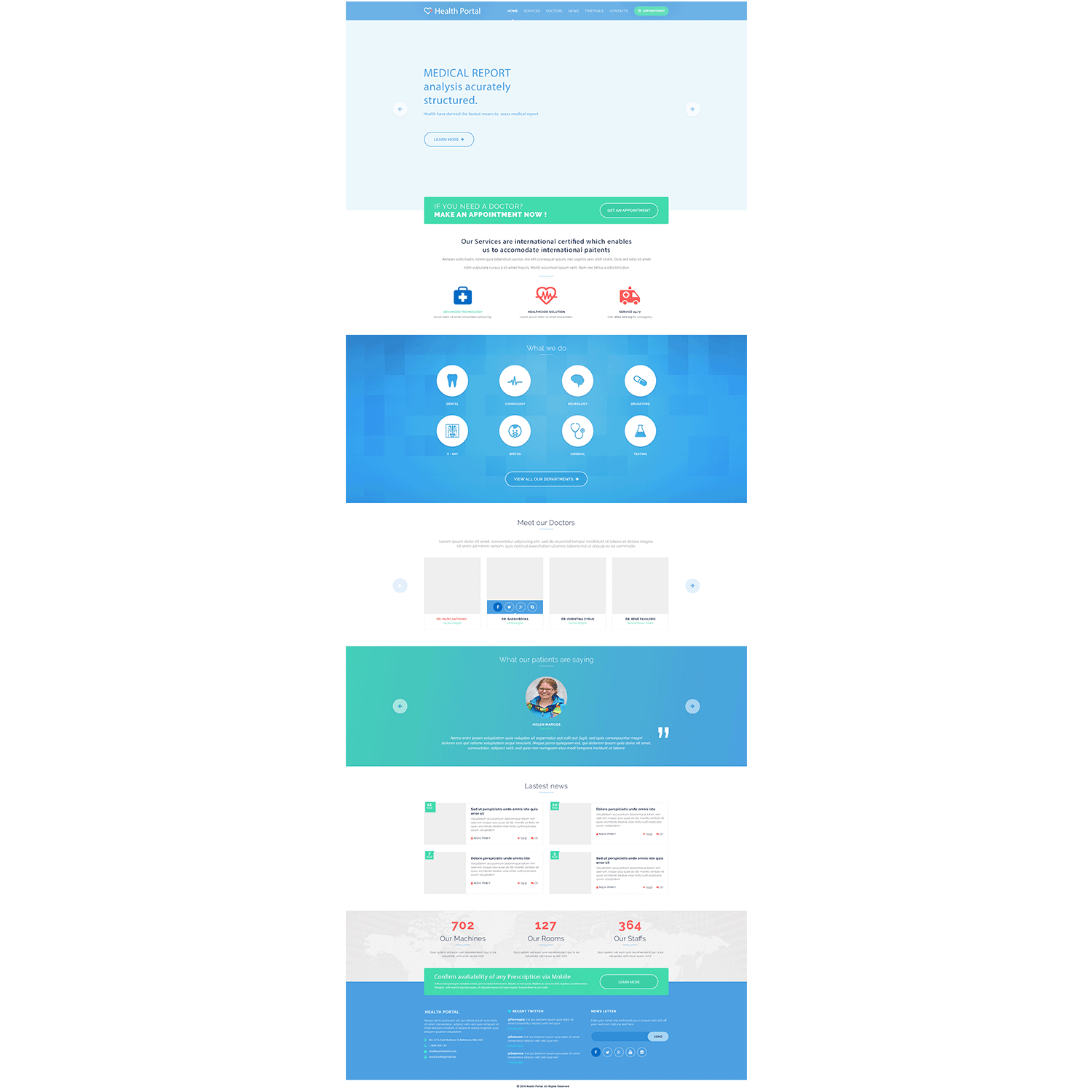 Web Design par JTorbison Concepts pour Health Portal Limited | Design #9875880