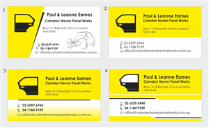 Business Card Design by IneseRo for this project | Design: #2118630