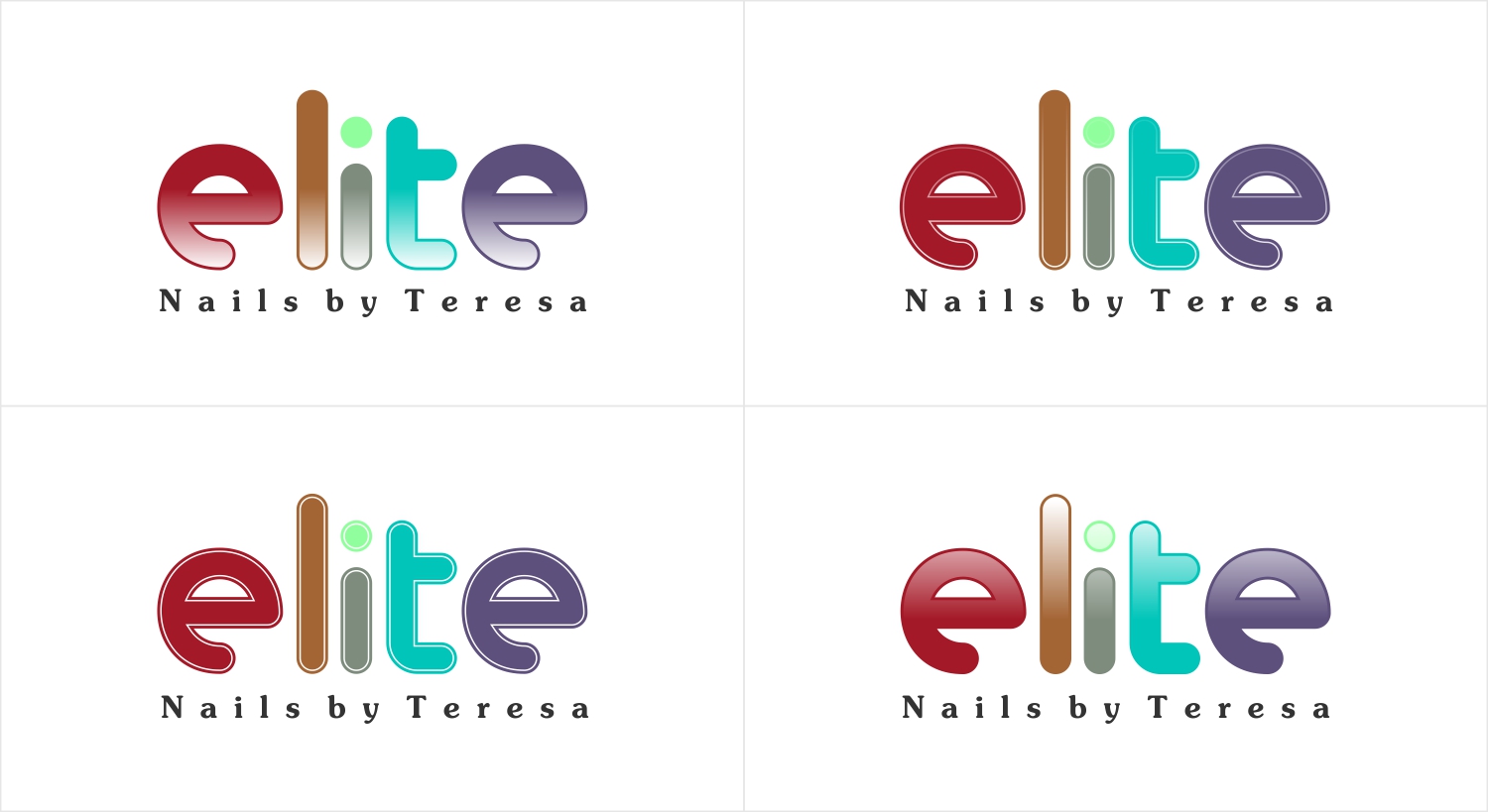 Logo Design by buds78 for Elite Nails By Teresa | Design #2140692