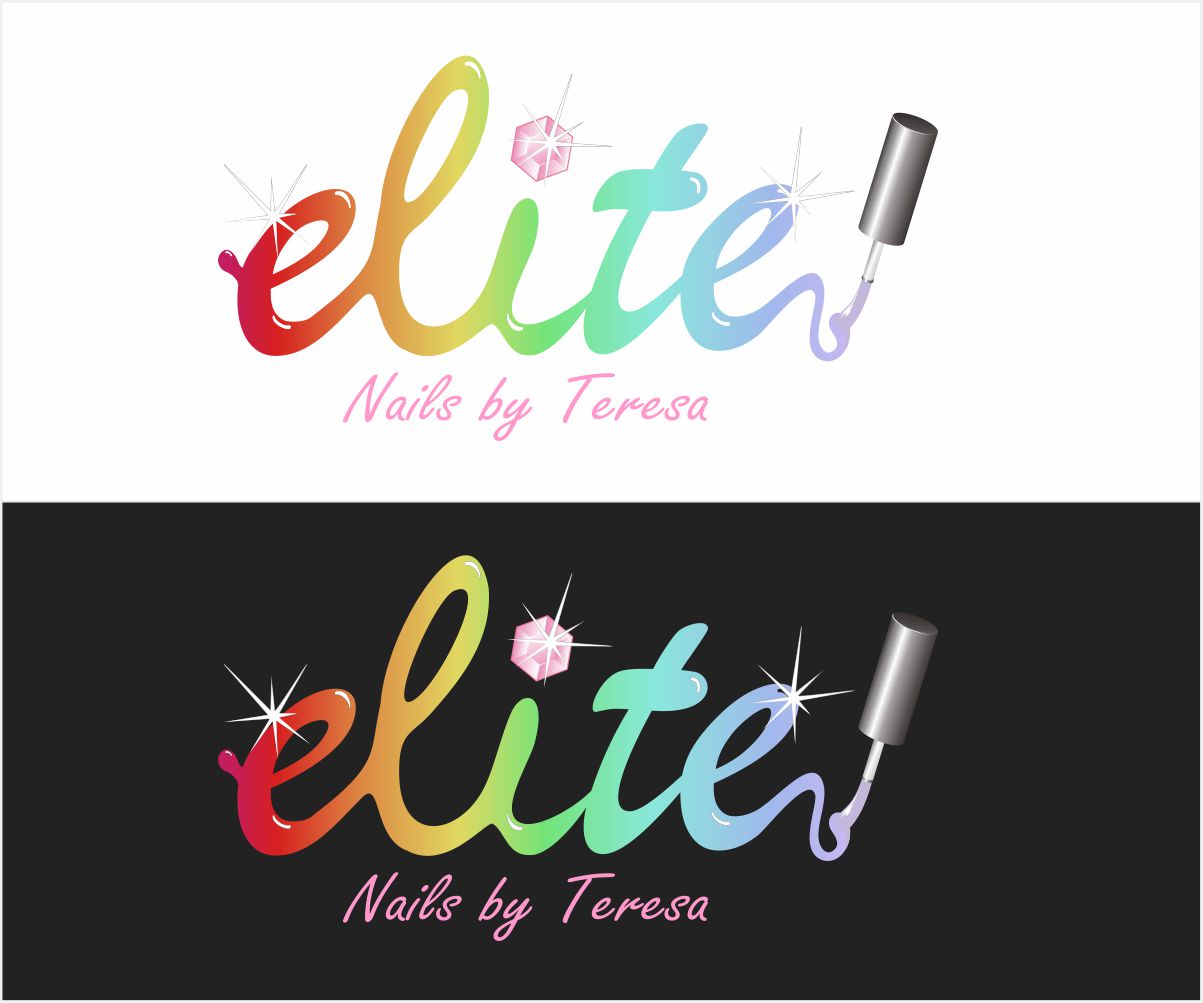 Diseño de Logo por vta para Elite Nails By Teresa | Diseño #2135740