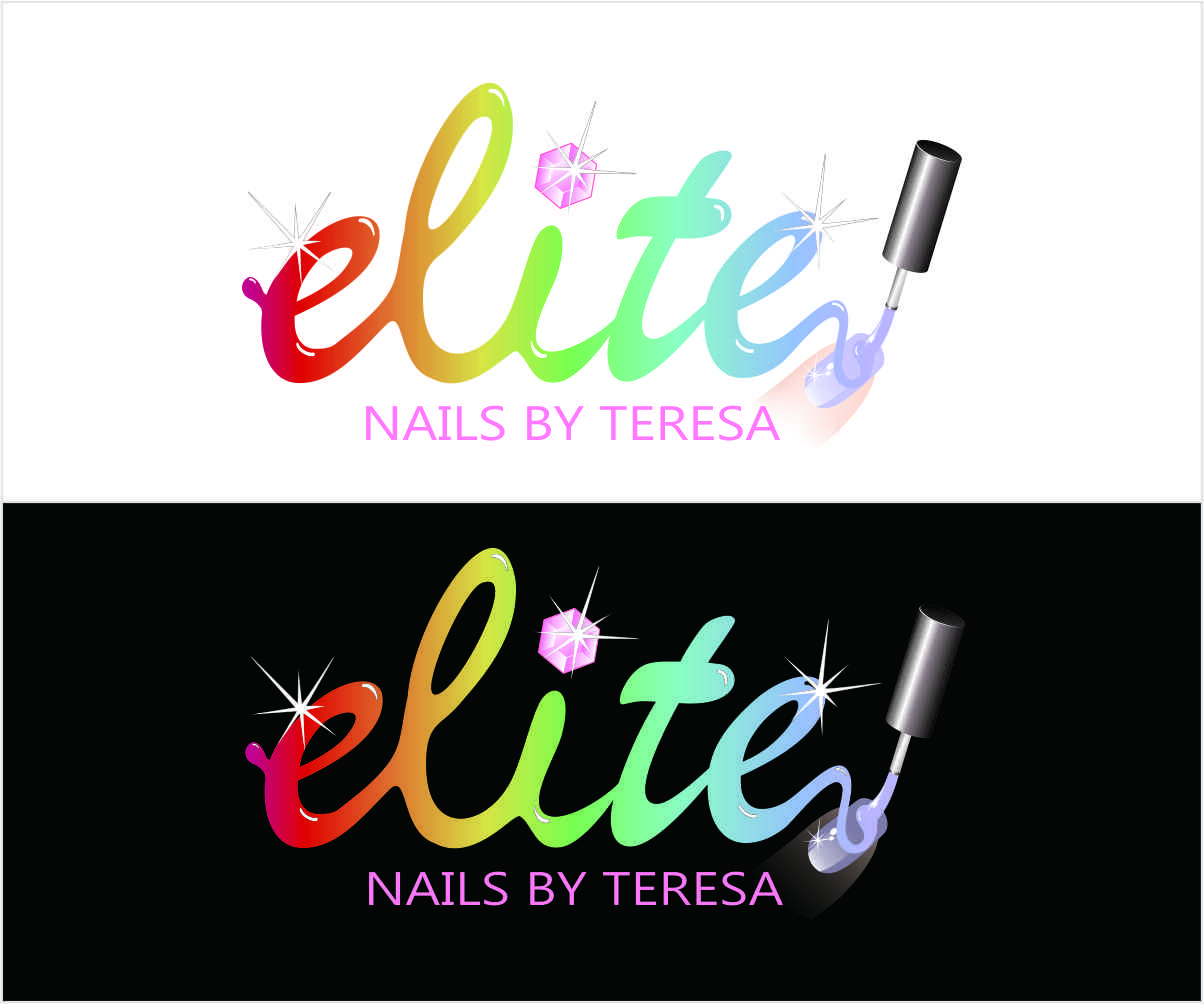 Logo Design by vta for Elite Nails By Teresa | Design #2158599