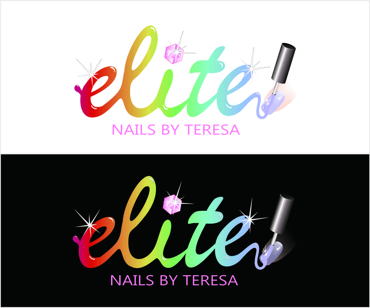 Logo Design by vta for Elite Nails By Teresa | Design #2158608