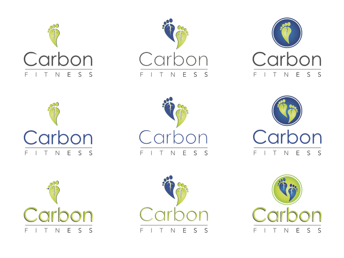 Logo Design by Adam Knights for Carbon Fitness | Design #2159064