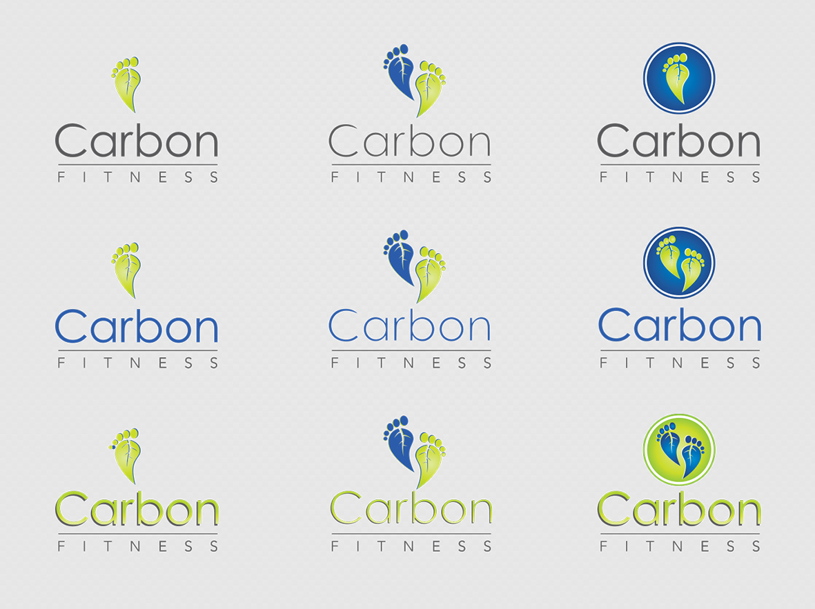 Logo Design by Adam Knights for Carbon Fitness | Design #2174466