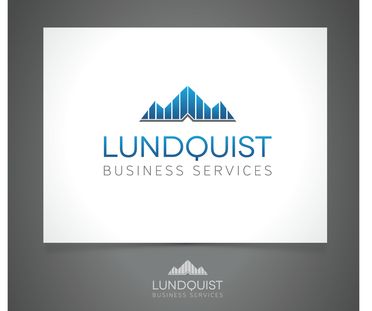 Logo Design by Blind for Lundquist Business Services | Design #2122103