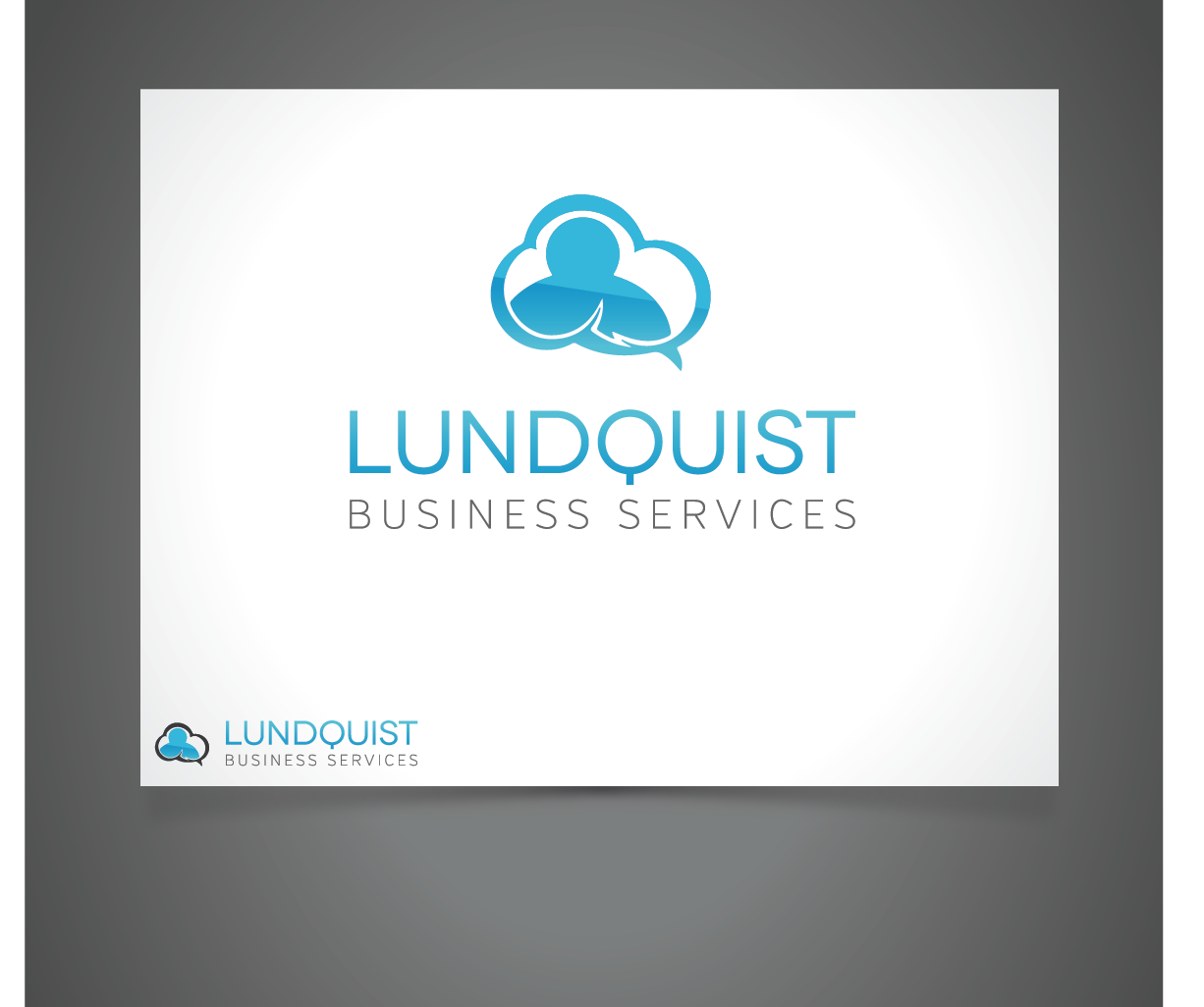Logo Design by Blind for Lundquist Business Services | Design #2143481